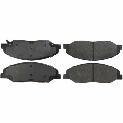 Centric Parts Disc Brake Pad Set Premium Semi-Metallic with Shims and Hardware for 2008-2014 Cadillac CTS 2011-2009 STS 300.13320