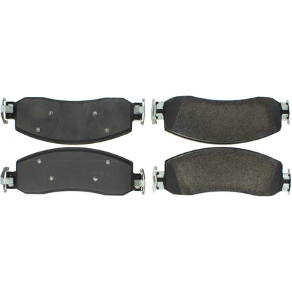 Centric Parts Disc Brake Pad Set Premium Ceramic with High Performance Shims 300.13330