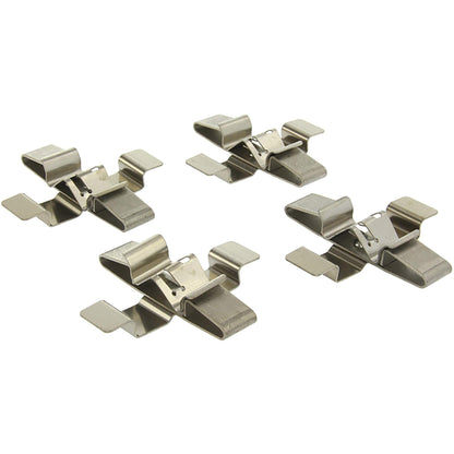 Centric Parts Premium Semi-Metallic Brake Pads with Shims and Hardware 300.13490