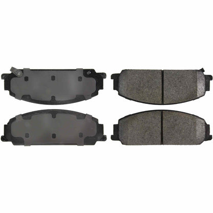 Centric Parts Disc Brake Pad Set Premium Semi-Metallic with Shims for 2008-2009 Pontiac G8 300.13510