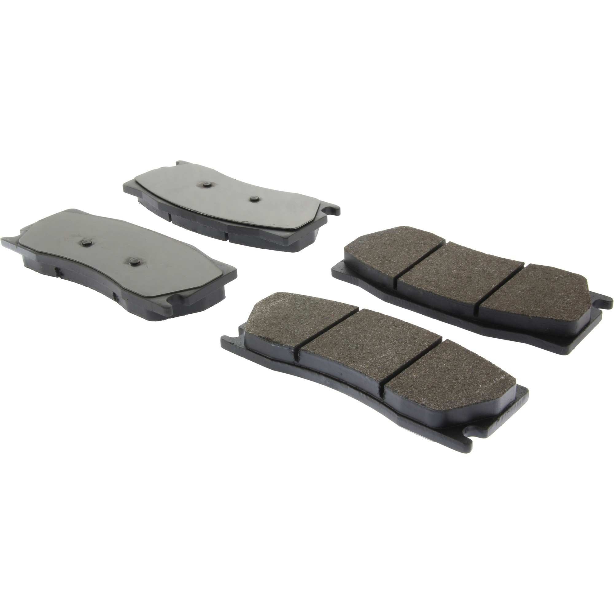 StopTech Premium Semi-Metallic Brake Pads with Shims and Hardware 300.13550