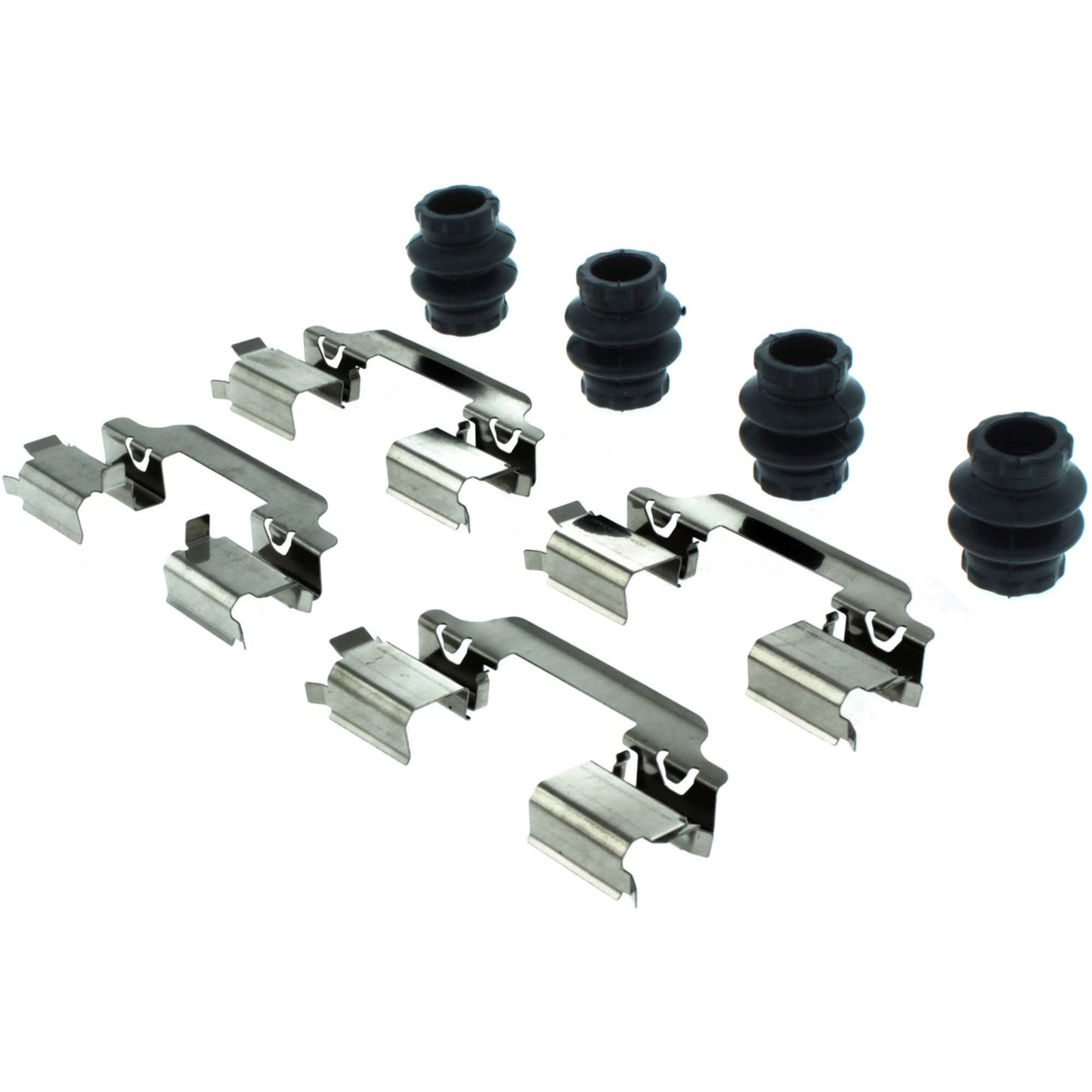 Centric Parts Premium Semi-Metallic Brake Pads with Shims and Hardware 300.13570