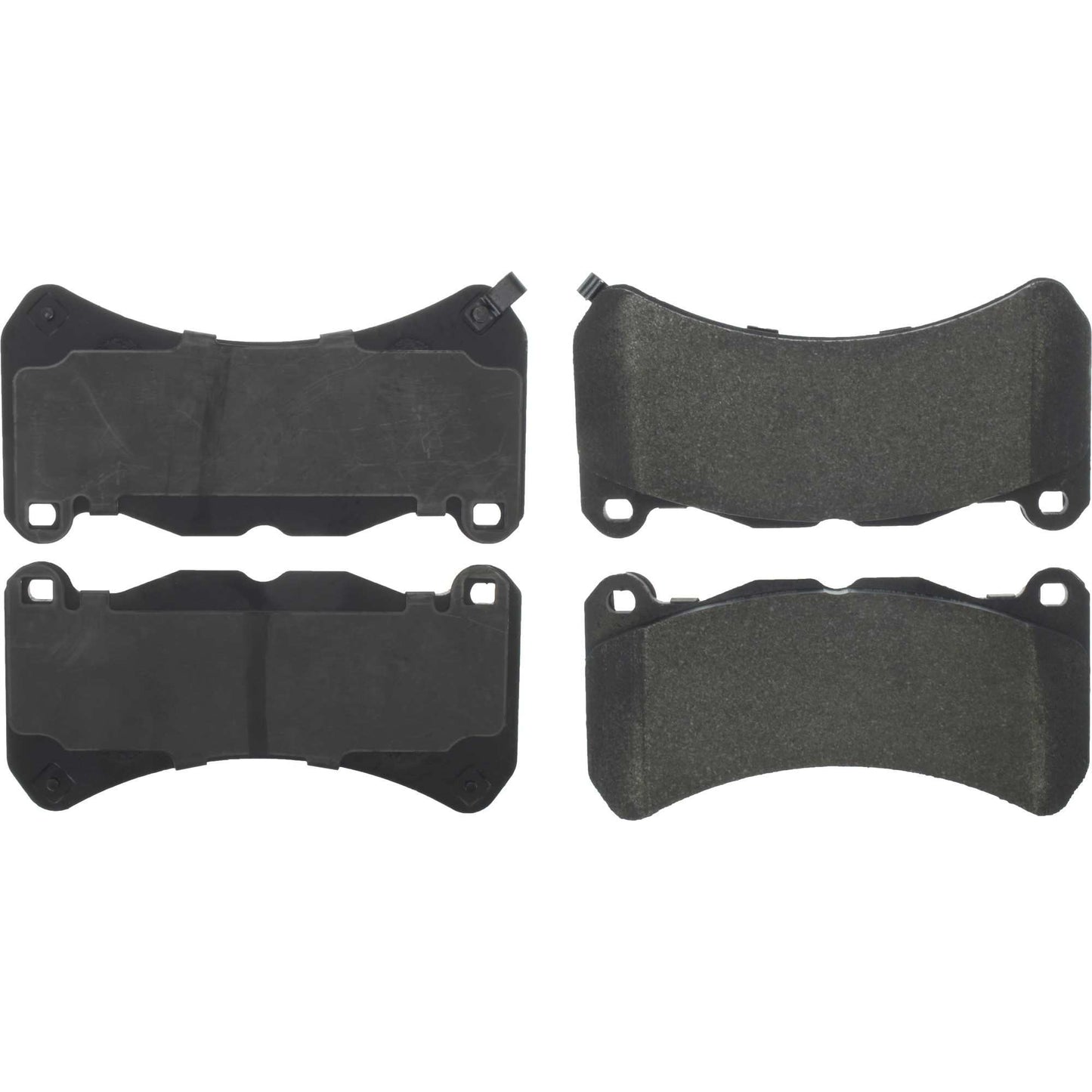 Stoptech Centric Premium Semi-Metallic Brake Pads w/Shims & Hardware - Front/Rear 300.13650