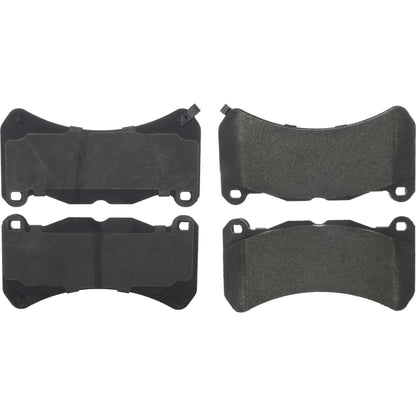 Stoptech Centric Premium Semi-Metallic Brake Pads w/Shims & Hardware - Front/Rear 300.13650