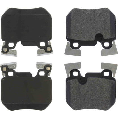Stoptech Centric Premium Semi-Metallic Brake Pads w/Shims & Hardware - Rear 300.13720