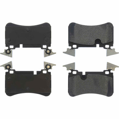 Centric Parts Disc Brake Pad Set Premium Semi-Metallic with Shims for 2008-2013 Mercedes-Benz C63 AMG 300.13730