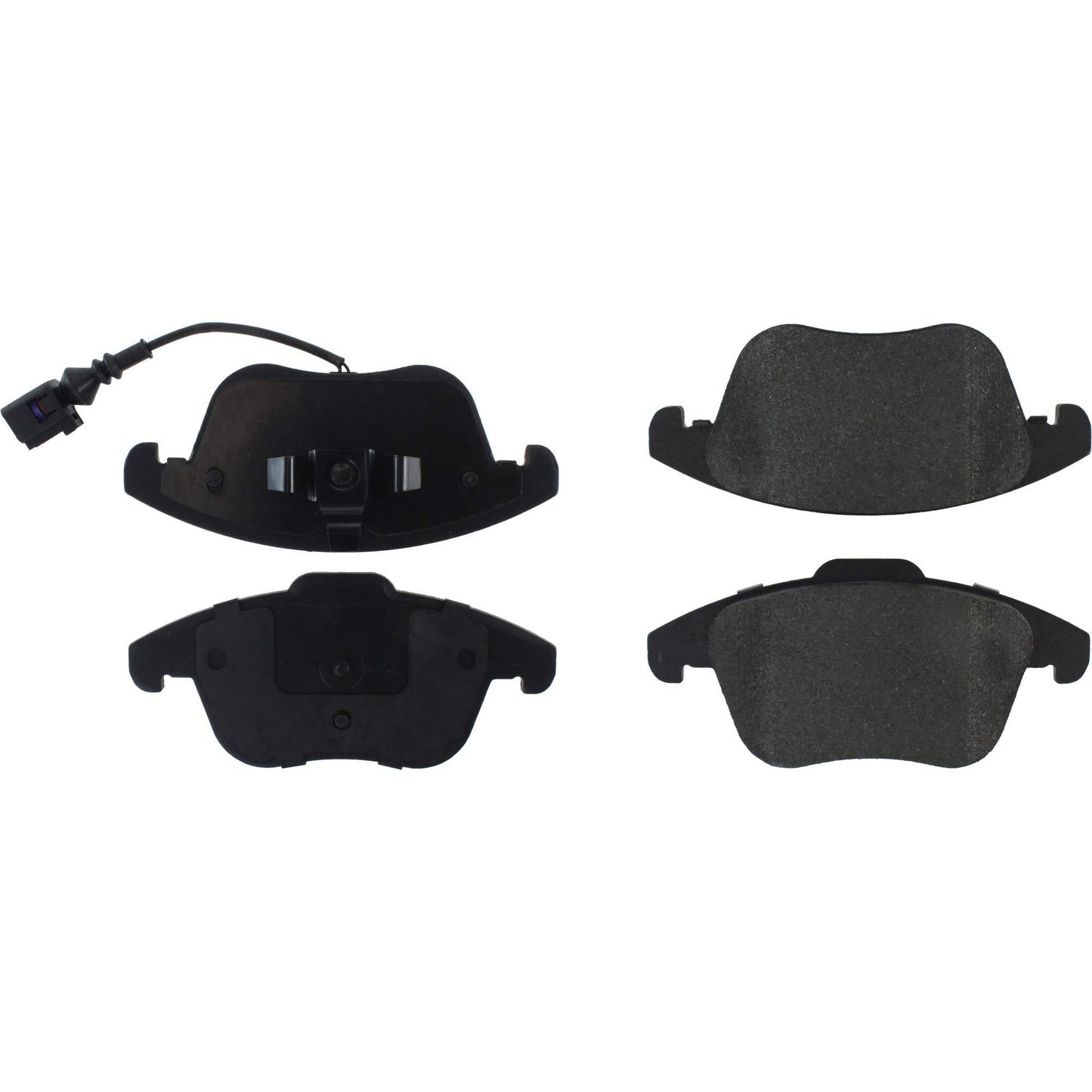 Centric Parts Disc Brake Pad Set Premium with Shims and Hardware for 2015-2019 Audi Q3, 2015-2018 Q3 Quattro, 2012-2021 VW Passat, 2009-2017 Tiguan, 2017-2018 Tiguan Limited 300.13750