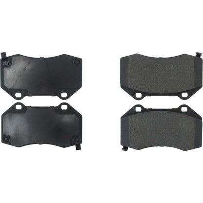 Centric Parts Premium Semi-Metallic Brake Pads with Shims and Hardware 300.13790