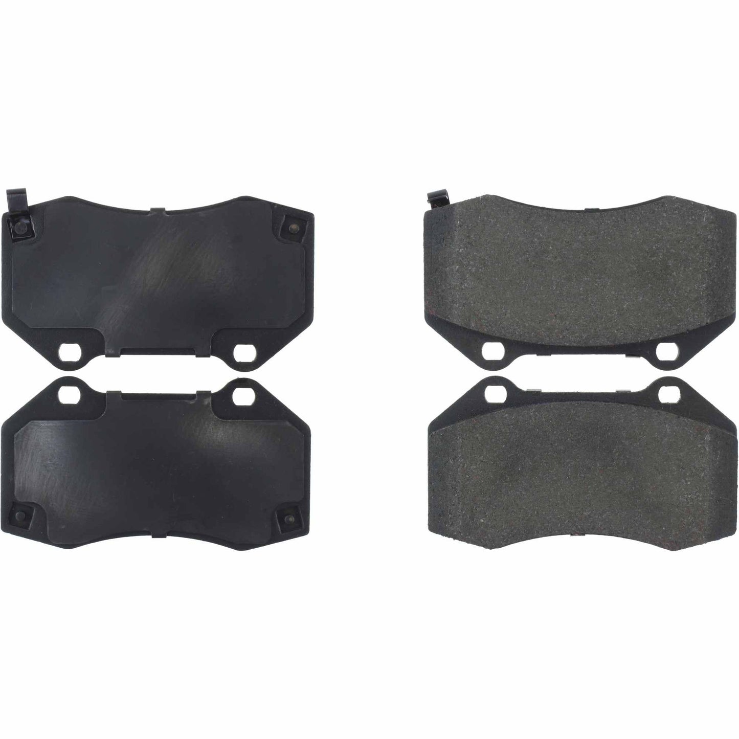 Centric Parts Disc Brake Pad Set Premium Semi-Metallic with Shims for 2018-2020 Fiat 124 Spider, 2016-2020 Mazda MX‑5 Miata 300.13792
