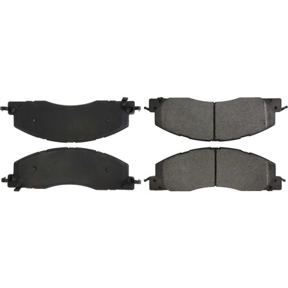 Centric Parts Disc Brake Pad Set Premium Semi-Metallic with Shims for 2009-2010 Dodge Ram 2500/3500/4000 300.13990
