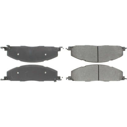 Centric Parts Disc Brake Pad Set Premium Semi-Metallic with Shims for 2009-2010 Dodge Ram 2500/3500/4000 300.14000