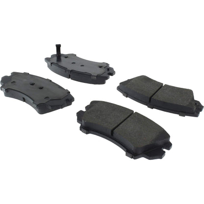 Stoptech Centric 2011 Saab 9-5 Premium Semi-Metallic Brake Pads w/Shims & Hardware - Front 300.14040