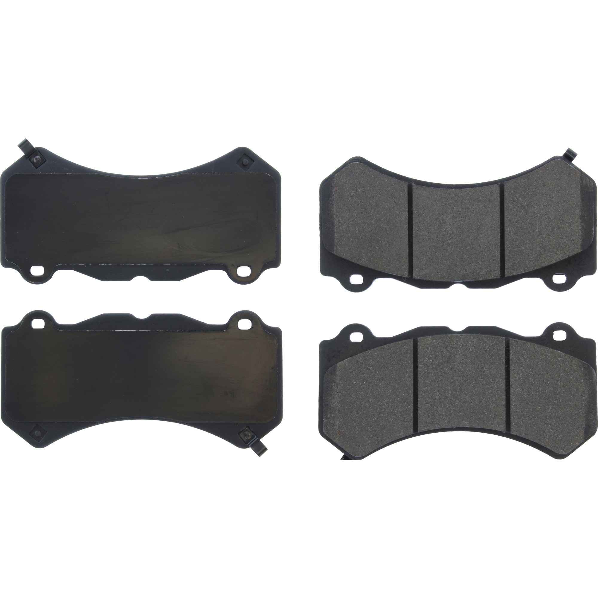 StopTech Premium Semi-Metallic Brake Pads with Shims and Hardware 300.14051