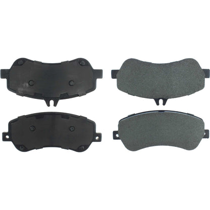 Stoptech Centric Premium Semi-Metallic Brake Pads w/Shims & Hardware - Front 300.14060