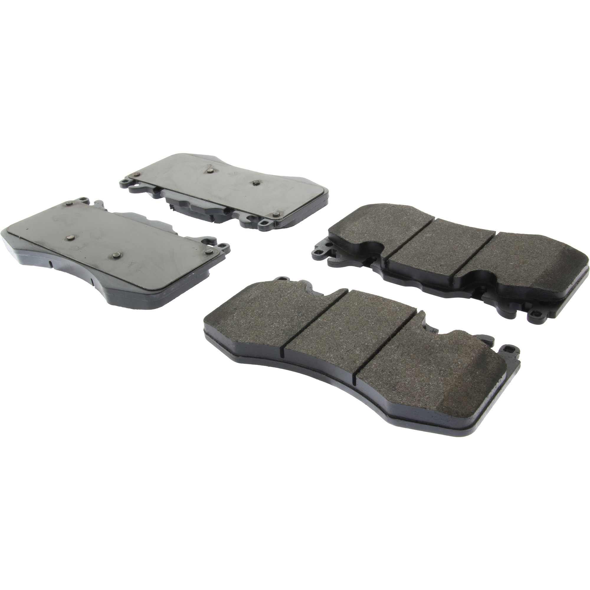 StopTech Premium Semi-Metallic Brake Pads with Shims and Hardware 300.14260