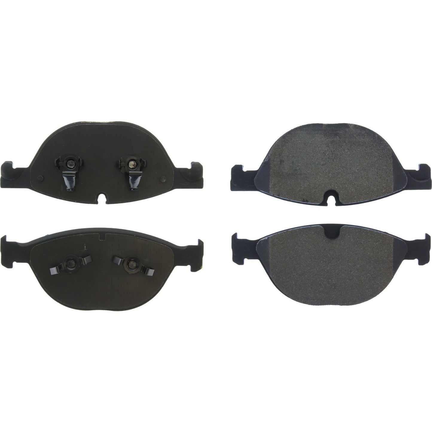 Centric Parts Disc Brake Pad Set Premium Semi-Metallic with Shims and Hardware 300.14480