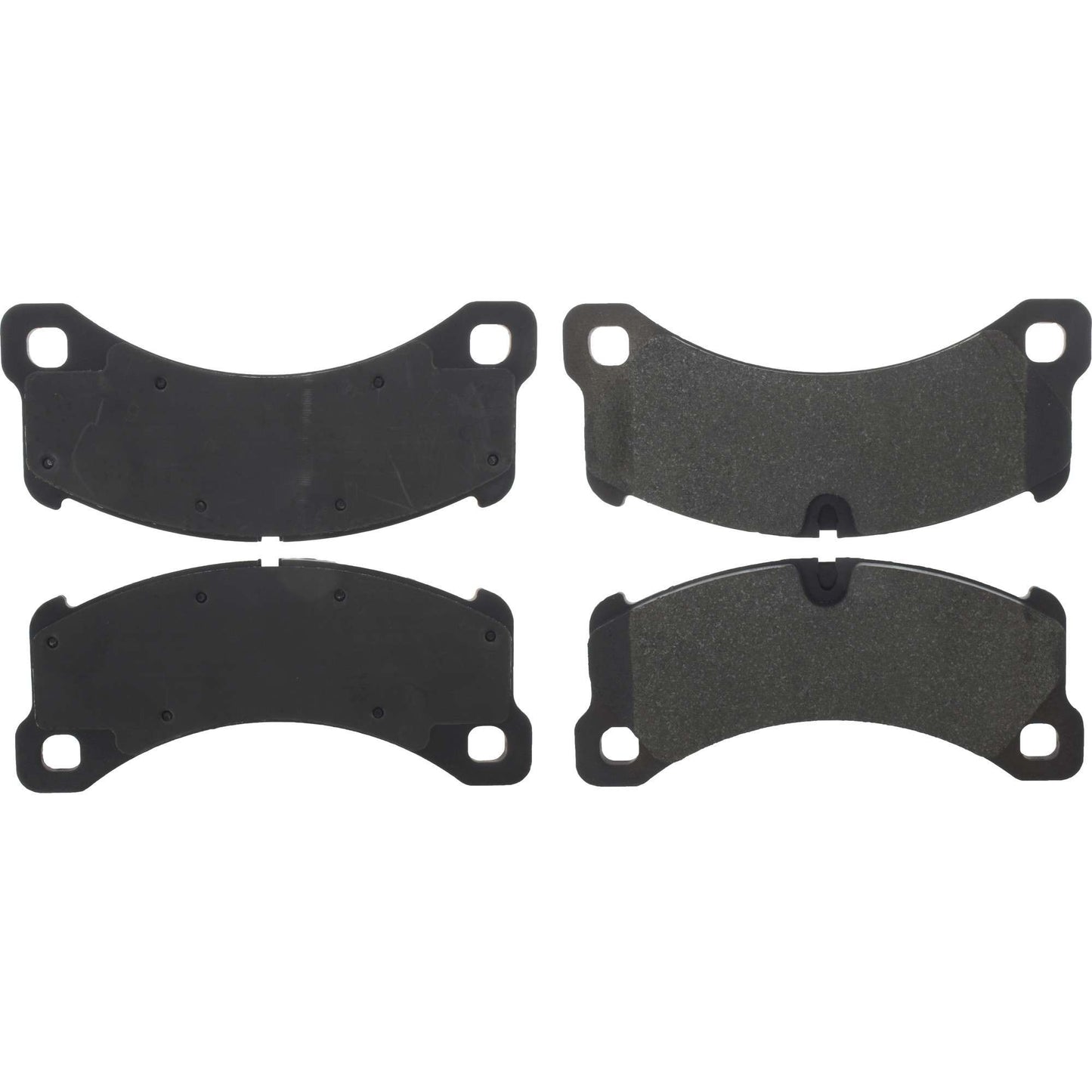 Centric Parts Disc Brake Pad Set Premium Semi-Metallic with Shims and Hardware for Porsche Cayenne 2018-2011 Macan 2019-2015 Panamera 2020-2017 300.14520