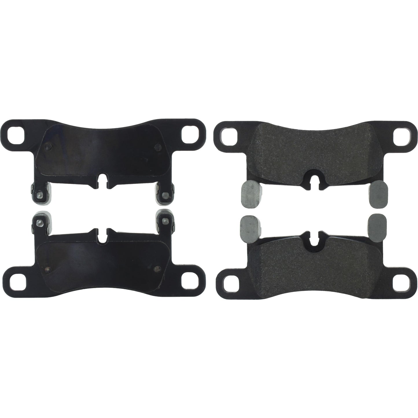 Centric Parts Disc Brake Pad Set Premium Semi-Metallic with Shims and Hardware 300.14530