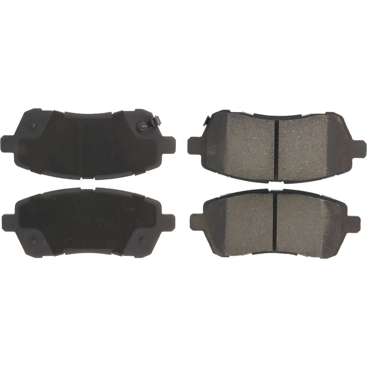 Centric Parts Disc Brake Pad Set Premium Semi-Metallic with Shims and Hardware 300.14541