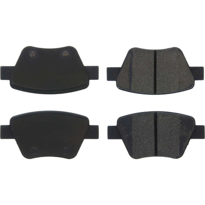 Centric Parts Disc Brake Pad Set Premium Semi-Metallic with Shims and Hardware 300.14560