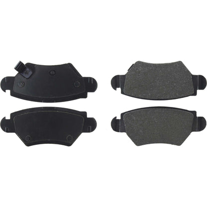 Centric Parts Disc Brake Pad Set Premium Semi-Metallic with Shims 300.14610