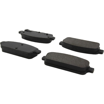 Stoptech Centric Premium Semi-Metallic Brake Pads w/Shims and Hardware - Rear 300.14680