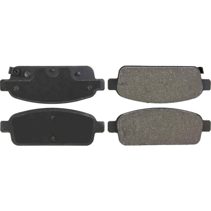 Centric Parts Disc Brake Pad Set Premium Semi-Metallic with Shims and Hardware 300.14680