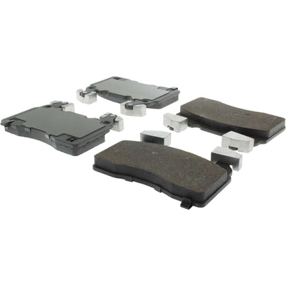 Centric Parts Premium Semi-Metallic Brake Pads with Shims and Hardware 300.14741