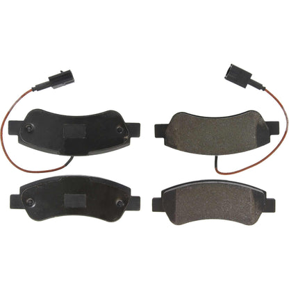Centric Parts Premium Semi-Metallic Brake Pads with Shims 300.14901