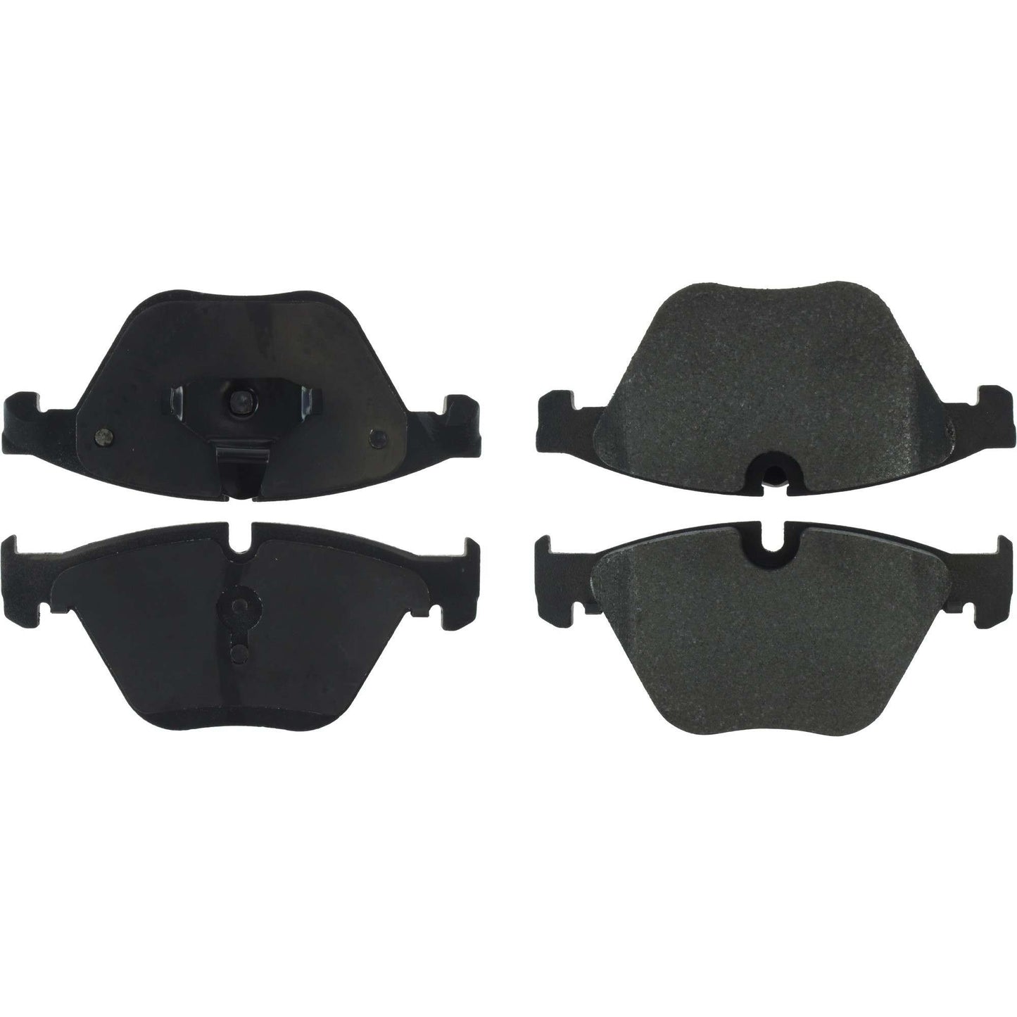 Centric Parts Disc Brake Pad Set Premium Semi-Metallic with Shims and Hardware 300.15050