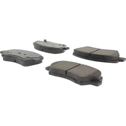 Centric Parts Premium Semi-Metallic Brake Pads with Shims and Hardware 300.15430