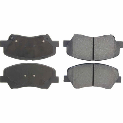 Centric Parts Premium Semi-Metallic Brake Pads with Shims and Hardware 300.15430