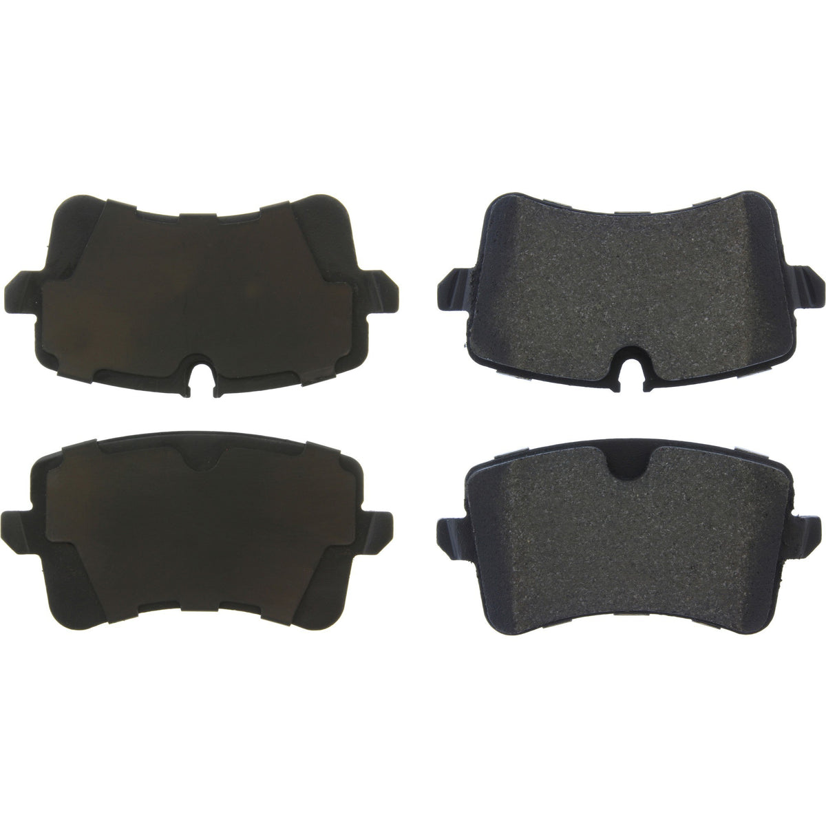 StopTech Premium Semi-Metallic Brake Pads with Shims and Hardware 300.15471