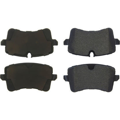 StopTech Premium Semi-Metallic Brake Pads with Shims and Hardware 300.15471