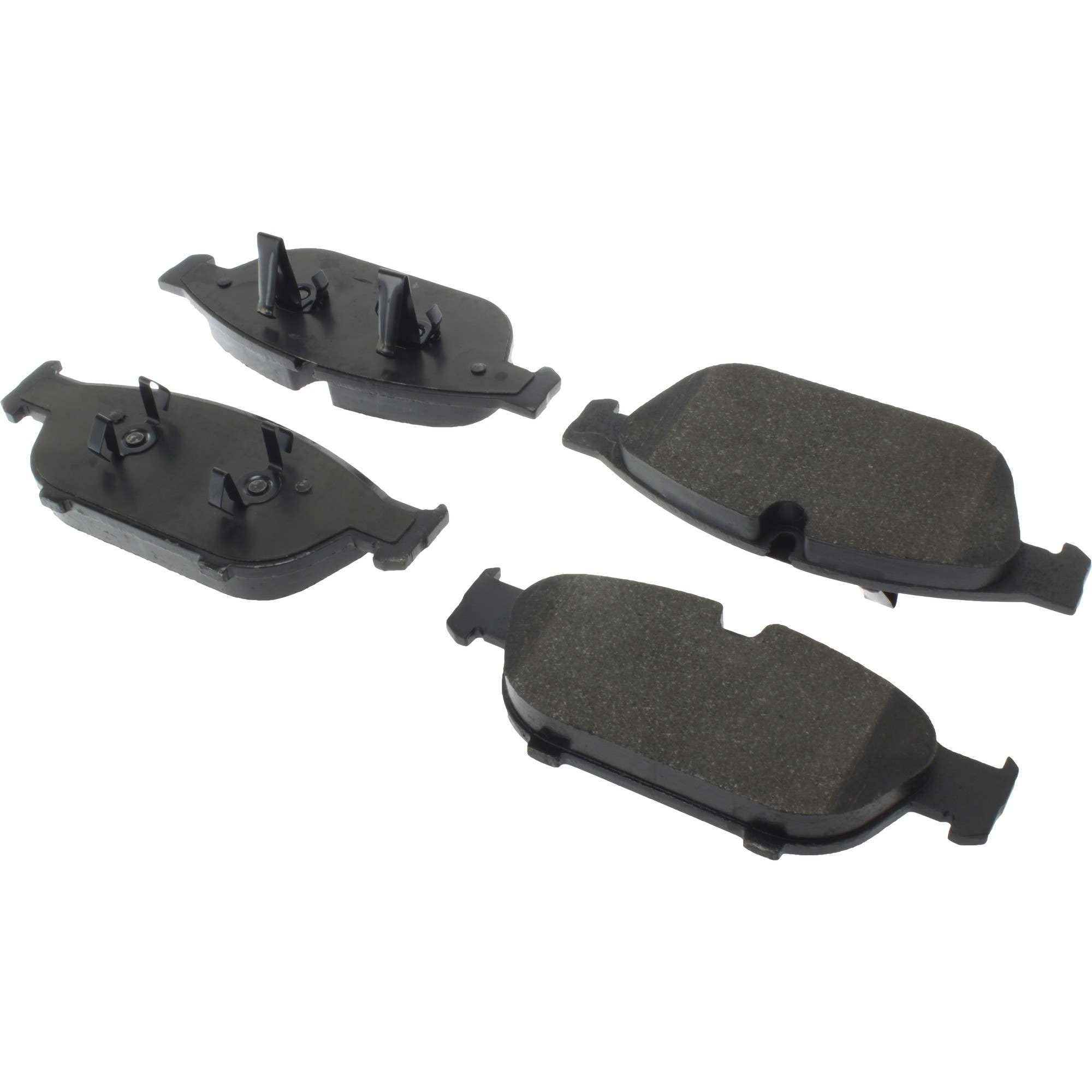 StopTech Premium Semi-Metallic Brake Pads with Shims and Hardware 300.15490