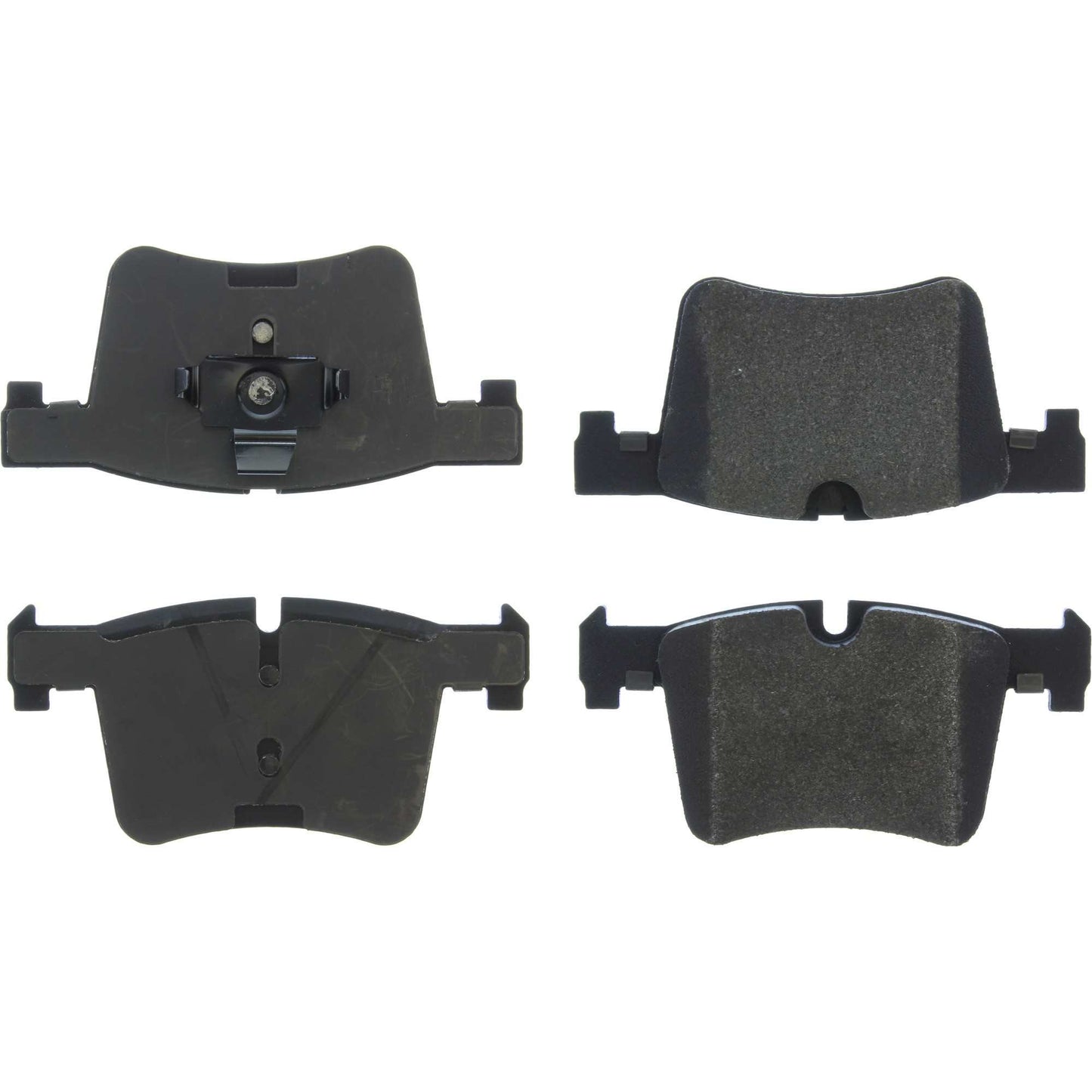 Centric Parts Disc Brake Pad Set Premium Semi-Metallic with Shims and Hardware 300.15610