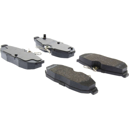 Centric Parts Disc Brake Pad Set Premium Semi-Metallic with Shims and Hardware 300.15620
