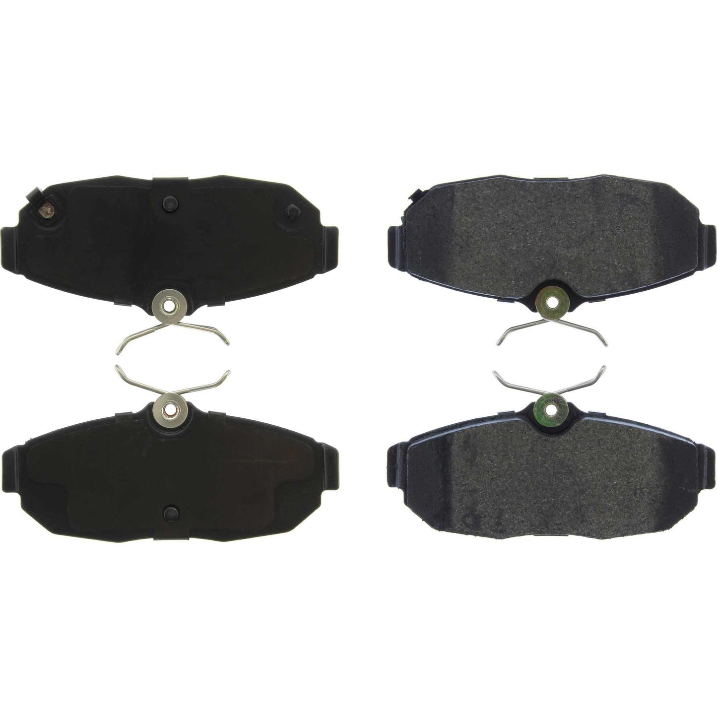 Centric Parts Disc Brake Pad Set Premium Semi-Metallic with Shims and Hardware 300.15620