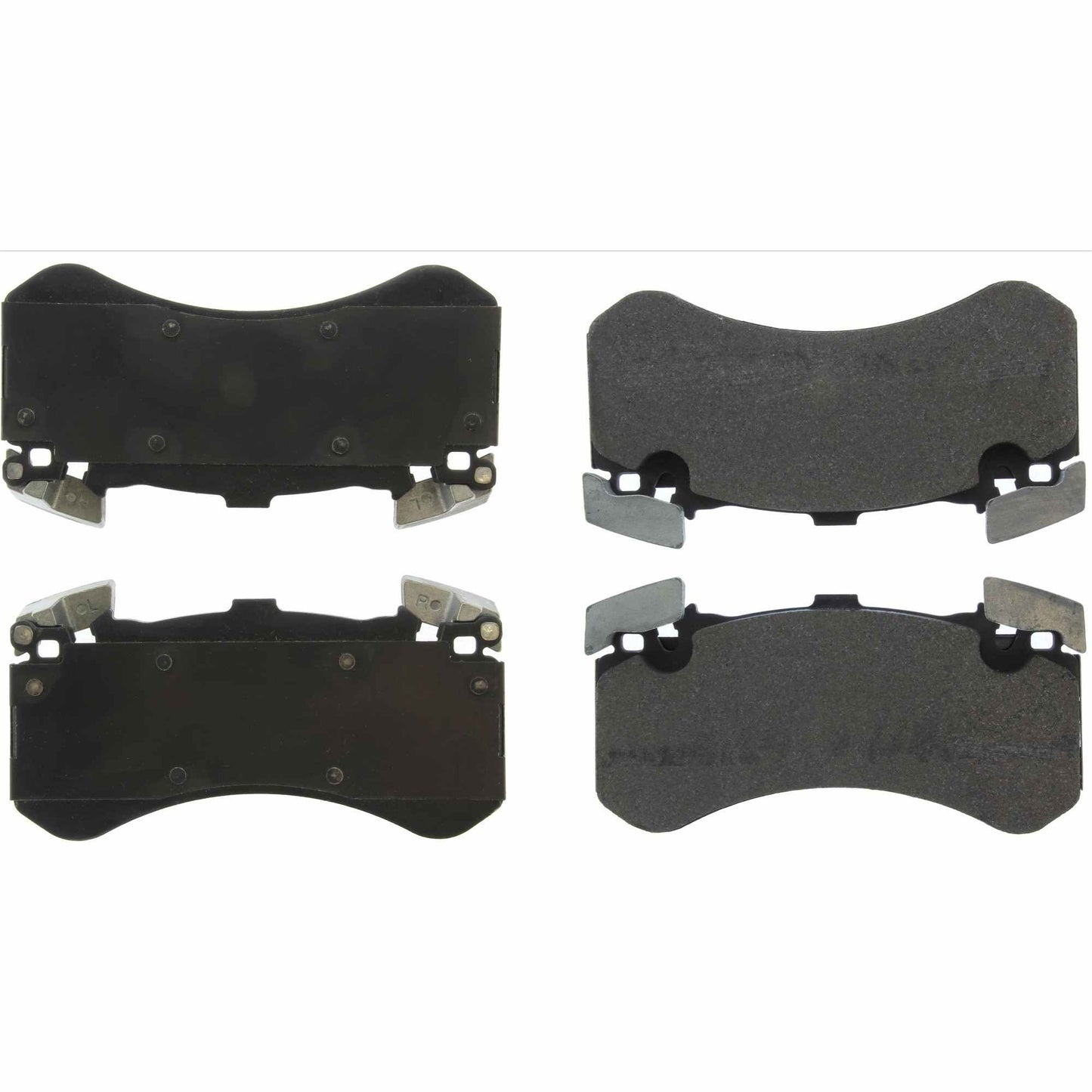 Centric Parts Disc Brake Pad Set Premium Semi-Metallic with Shims and Hardware 300.15750