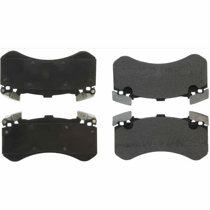 Centric Parts Disc Brake Pad Set Premium Semi-Metallic with Shims and Hardware 300.15750