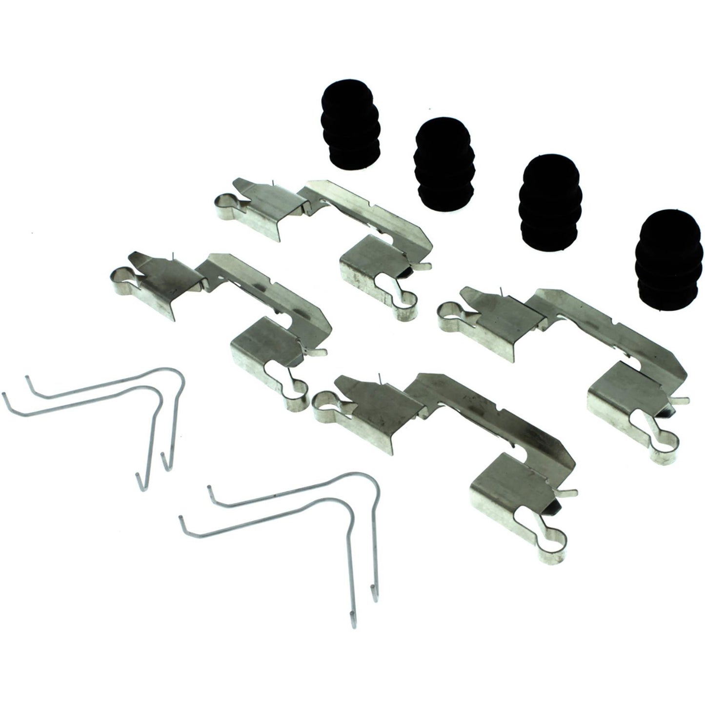 Centric Parts Disc Brake Pad Set Premium Semi-Metallic with Shims and Hardware 300.15920