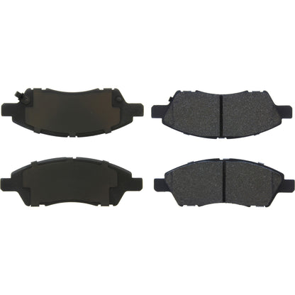 Centric Parts Disc Brake Pad Set Premium Semi-Metallic with Shims and Hardware 300.15920