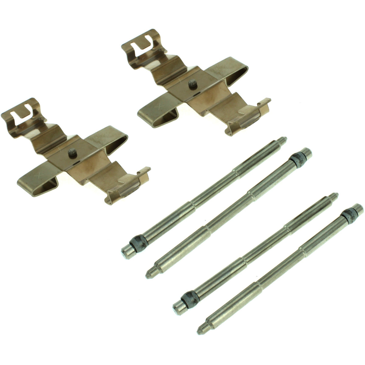 Centric Parts Disc Brake Pad Set Premium Semi-Metallic with Shims and Hardware 300.16090