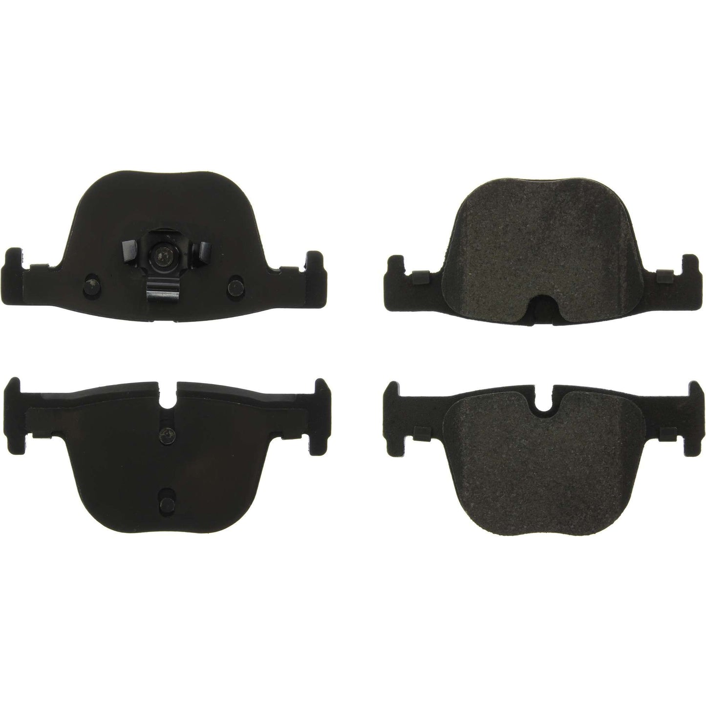 Stoptech Centric Premium Semi-Metallic Brake Pads w/Shims & Hardware - Rear 300.16100
