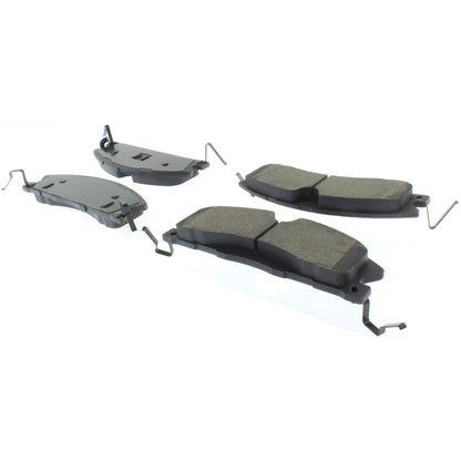 Centric Parts Disc Brake Pad Set Premium Semi-Metallic with Shims for 2013-2019 Ford Explorer Taurus Lincoln MKT 300.16111