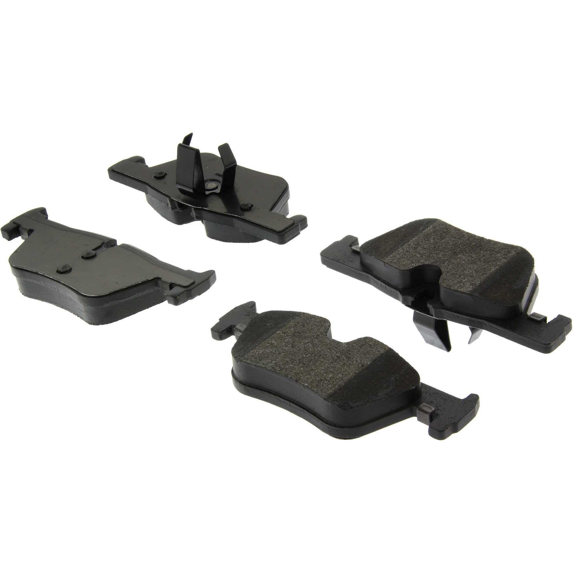 StopTech Premium Semi-Metallic Brake Pads with Shims and Hardware 300.16130