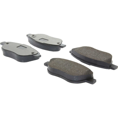 Centric Parts Disc Brake Pad Set Premium Semi-Metallic with Shims and Hardware for Fiat 500 2012-2019 Ram 700 2015-2017 300.16181