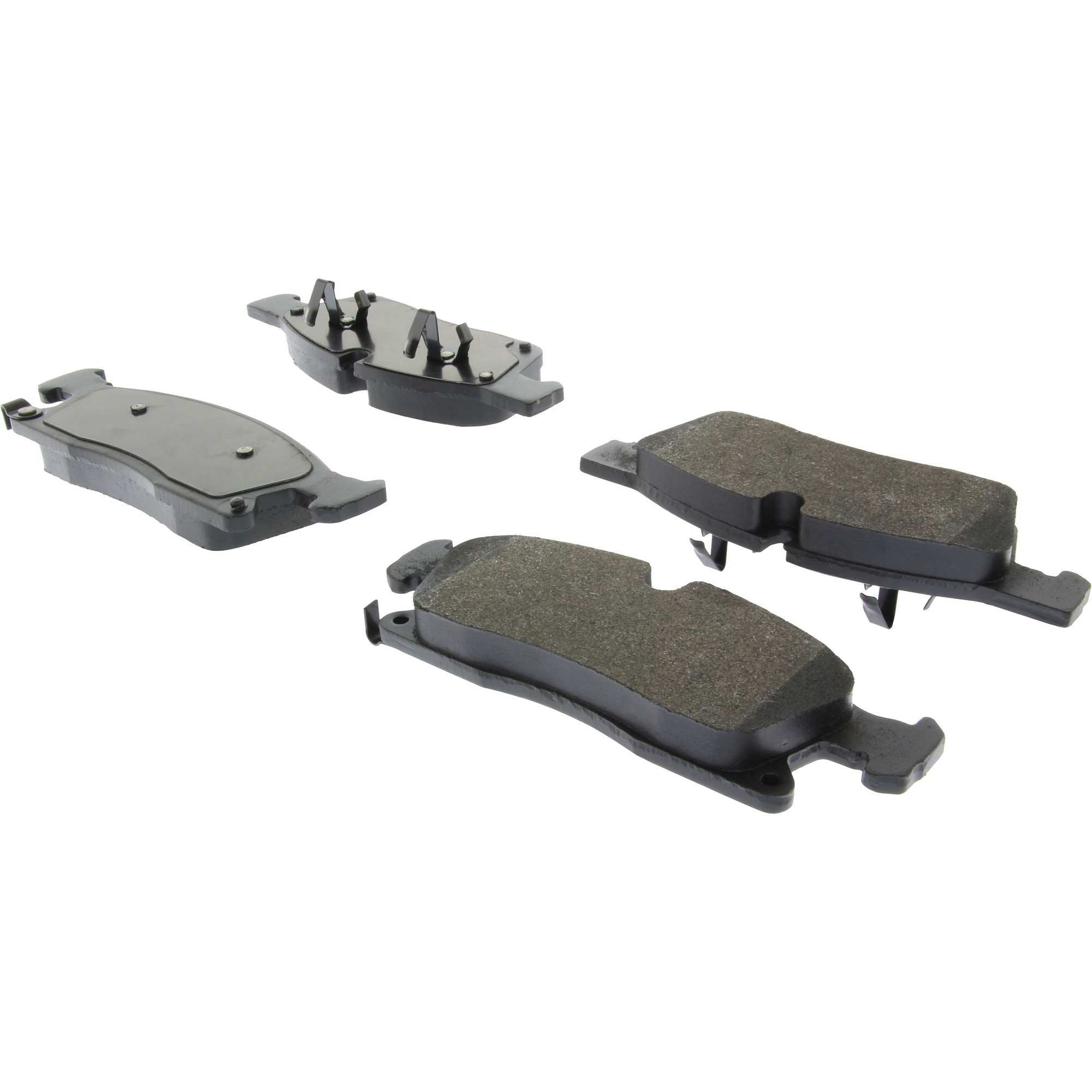 Centric Parts Premium Semi-Metallic Brake Pads with Shims and Hardware 300.16290