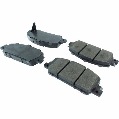 Centric Parts Premium Semi-Metallic Brake Pads with Shims and Hardware 300.16540