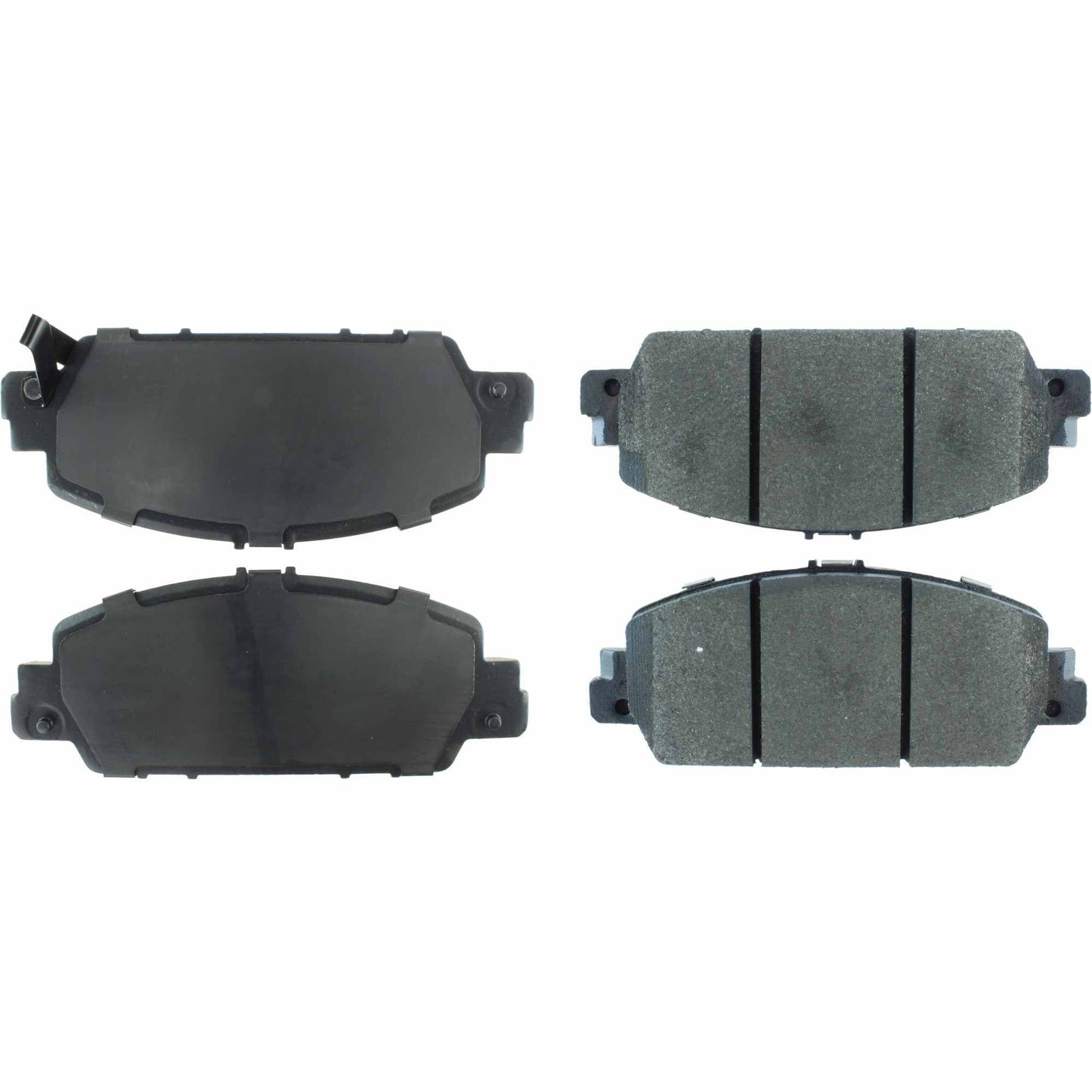 Centric Parts Premium Semi-Metallic Brake Pads with Shims and Hardware 300.16540
